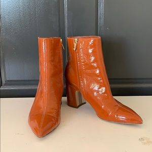 Sam Edelman Hilary Ankle Boot - Orange